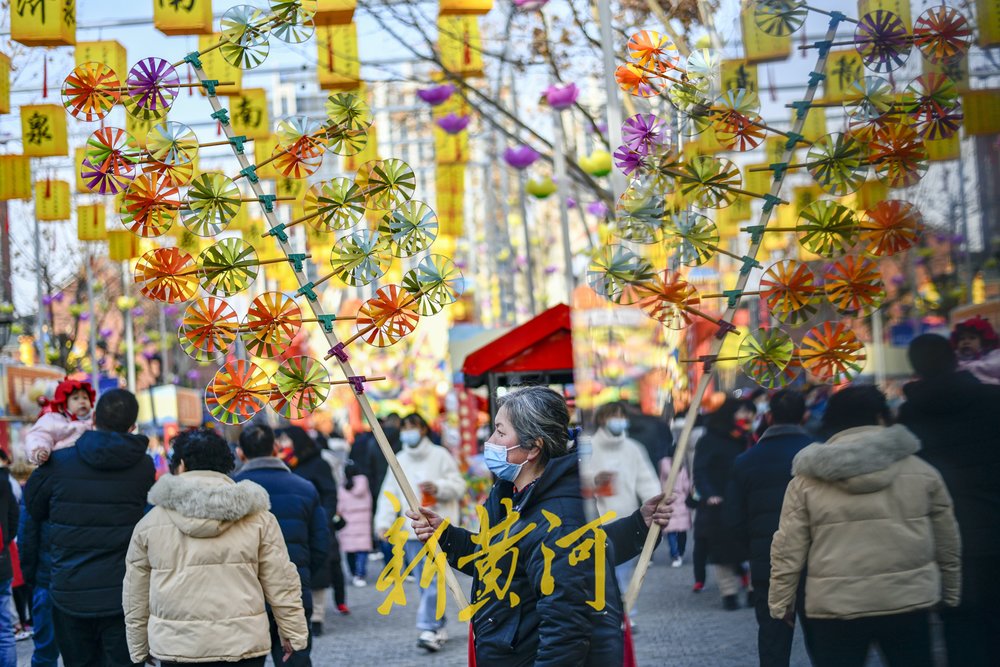 网络中国节春节济南这个新春集市馋人还有传统民俗手工艺品亮相