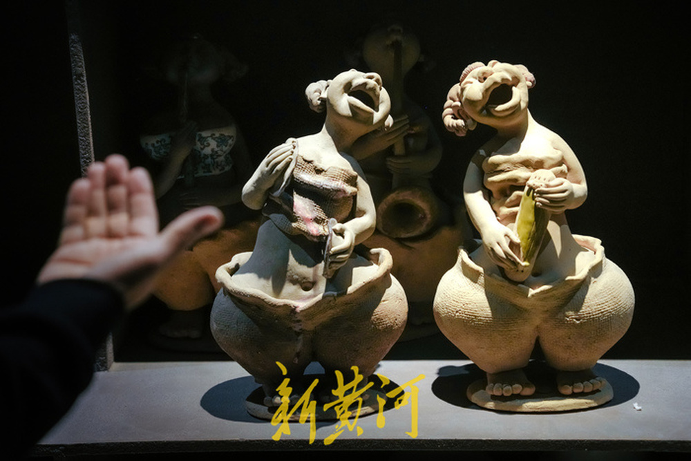 汉方陶艺人物图片