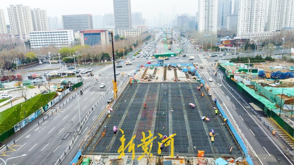 凤凰黄河大桥南延进度刷新，济南南北动脉雏形初现