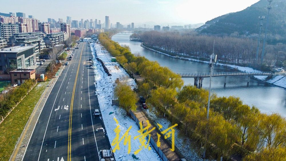 济南腊山分洪道旁建新路，连通齐州路与腊山河西路