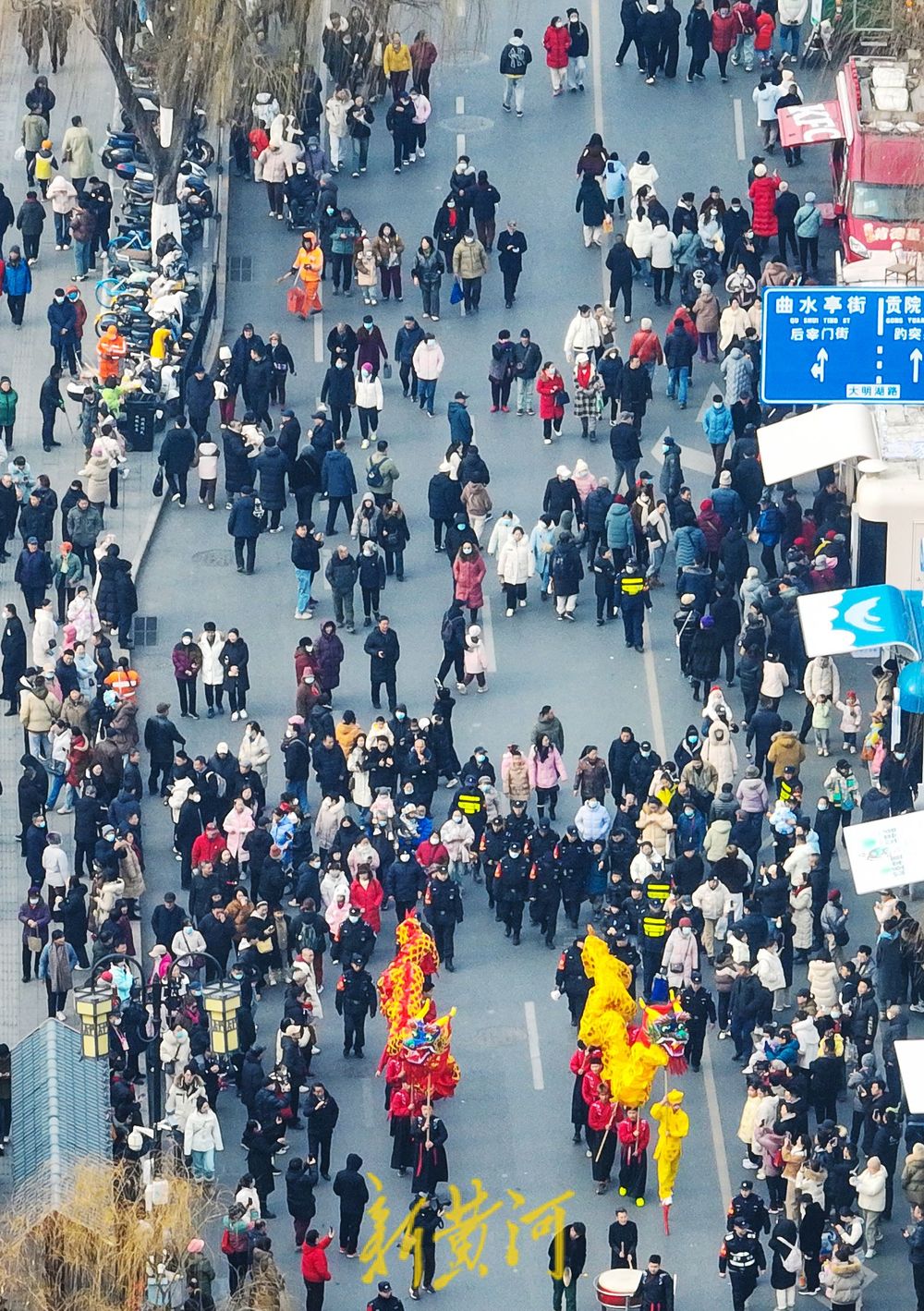 “泉”在济南过大年 
