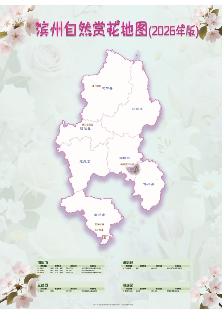 《山林花开·2026——山东自然赏花地图》发布