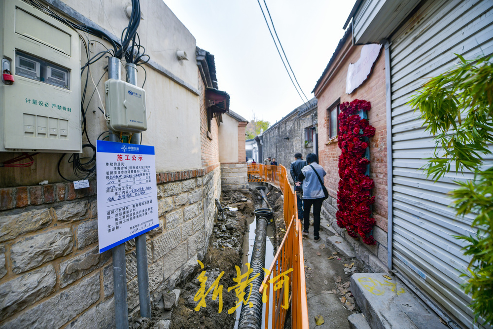 济南最短网红桥两侧道路提升改造