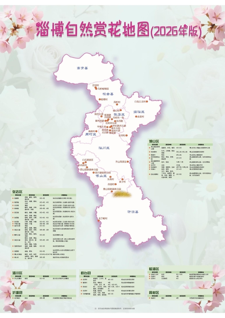《山林花开·2026——山东自然赏花地图》发布