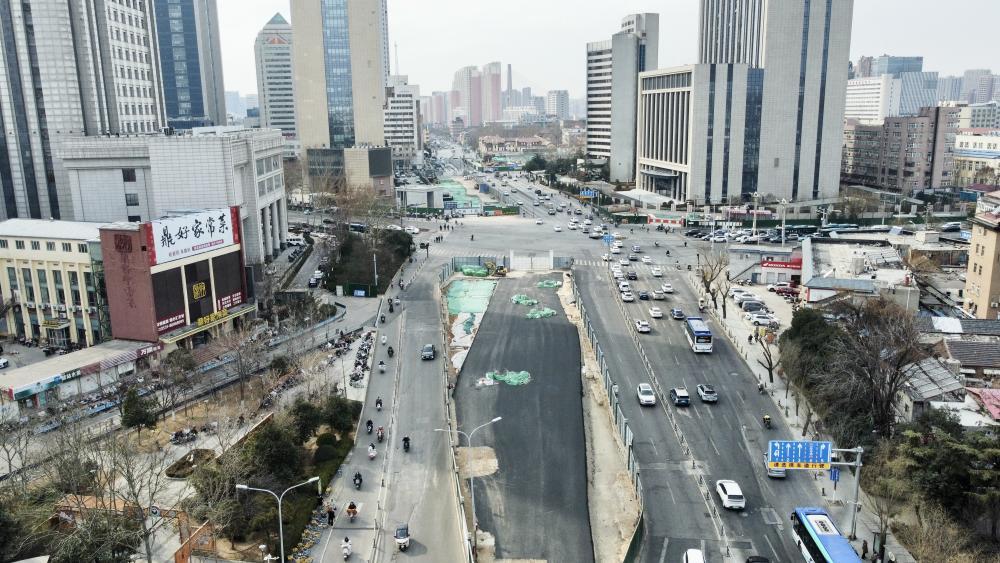 地铁6号线西段建设推进 部分施工区域启动地面硬化