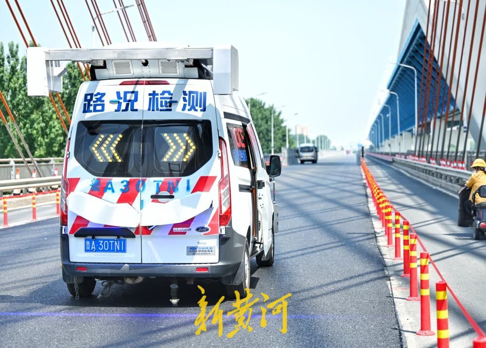 济南黄河大桥（老桥）维修稳步推进