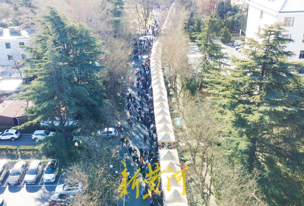 济南南郊宾馆里的文旅市集 烟火长龙点亮周末生活