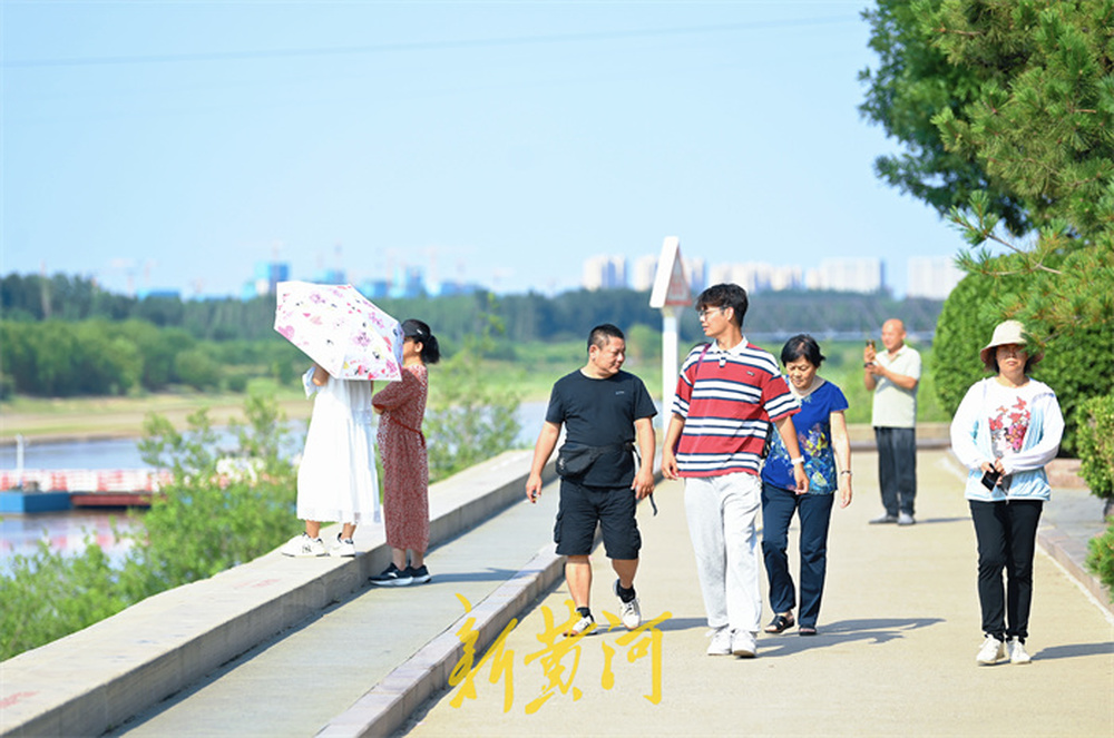 夏至到！泉城“热”情高涨，市民黄河畔感受生态之美