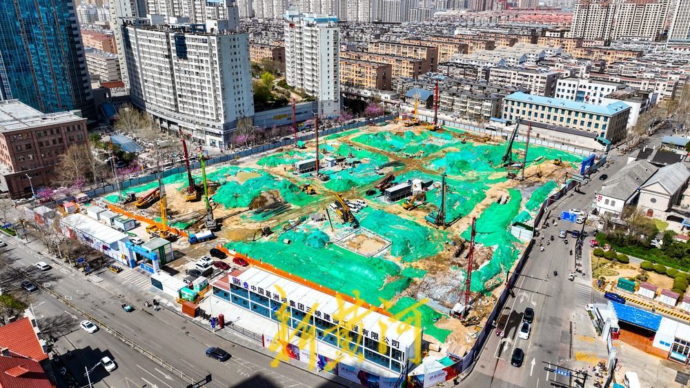 洪楼广场城市更新实施一周年 三地块同时建设新商业