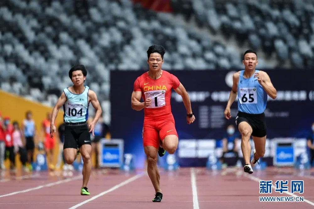 苏炳添发表“获奖感言”：奥运奖牌属于全国短跑人