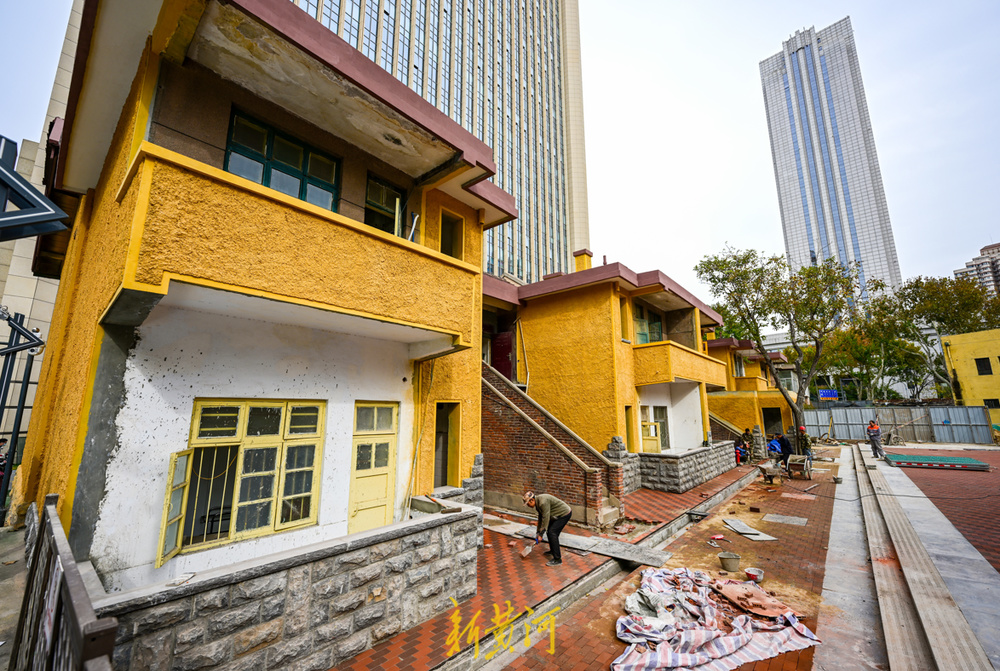 百年老建筑院落修缮 打造文化新地标