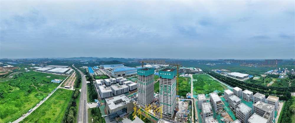 济南算谷产业园主体已封顶，2023年上半年有望投入使用