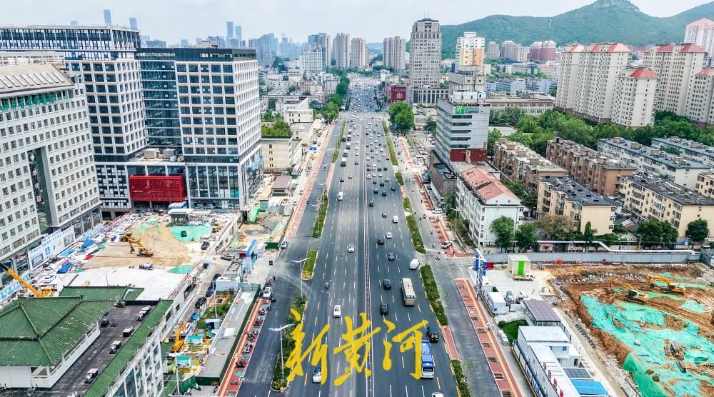 济南经十路山师东路段恢复双向十车道，地铁4号线沿线道路加速“复原”