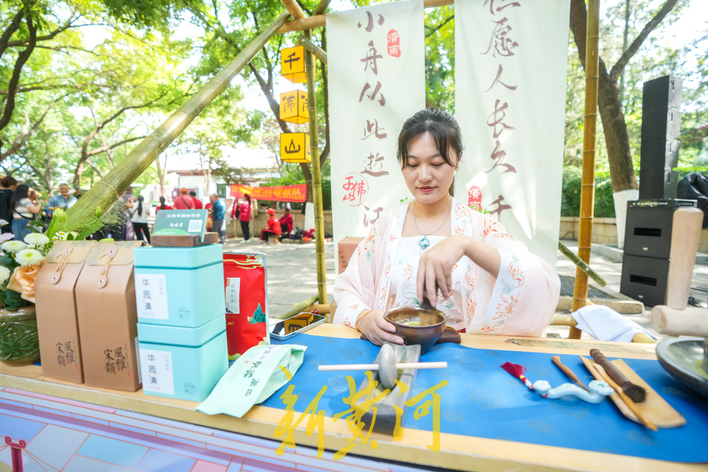 中秋氛围浓！千佛山“宋风游园会”热闹开场