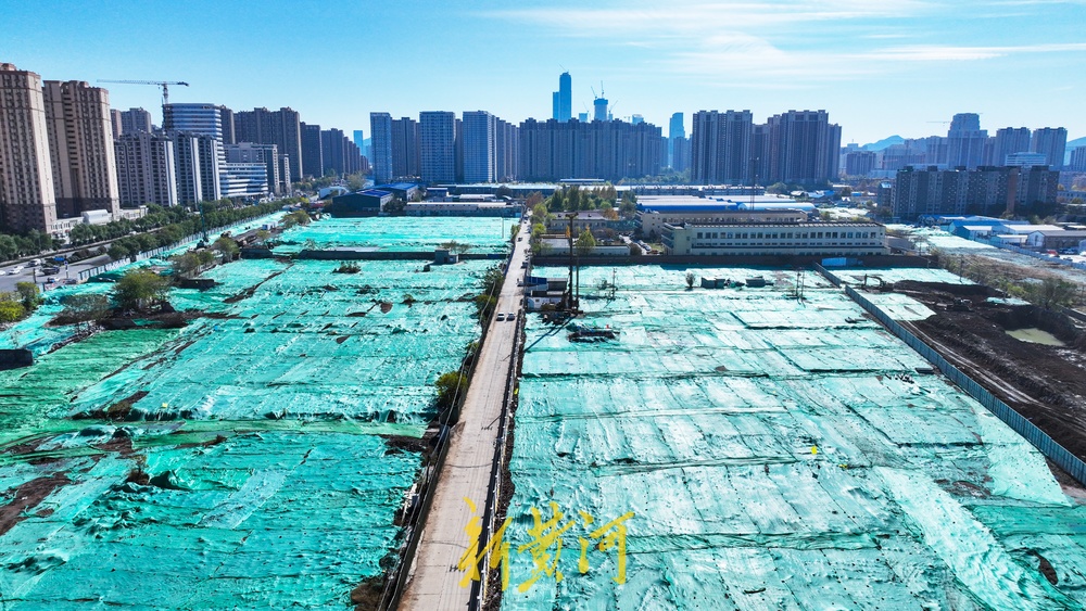 济南奥体西路旁将建轨道交通7号线停车场