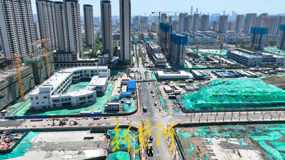 济南北湖核心区新增多条道路,片区交通路网进一步完善