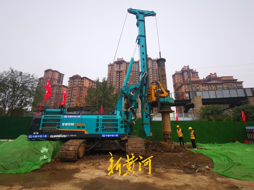 济南站大明湖站将改造，济郑高铁引入济南枢纽工程首墩首桩开钻