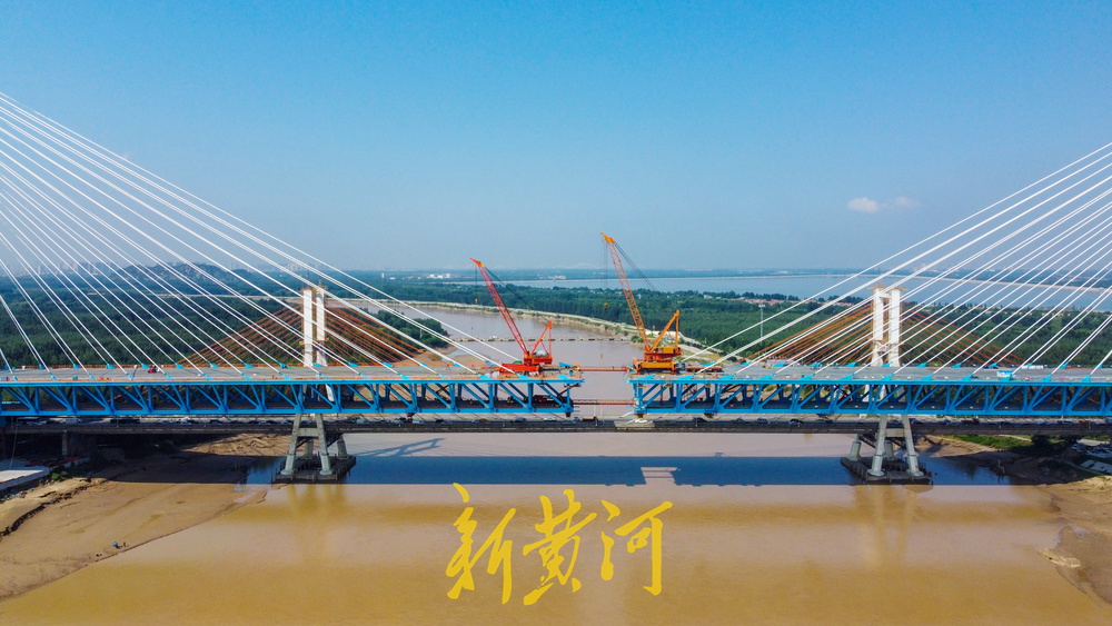 一步之遥！遥济济南新建黄河大桥预计9月份合龙