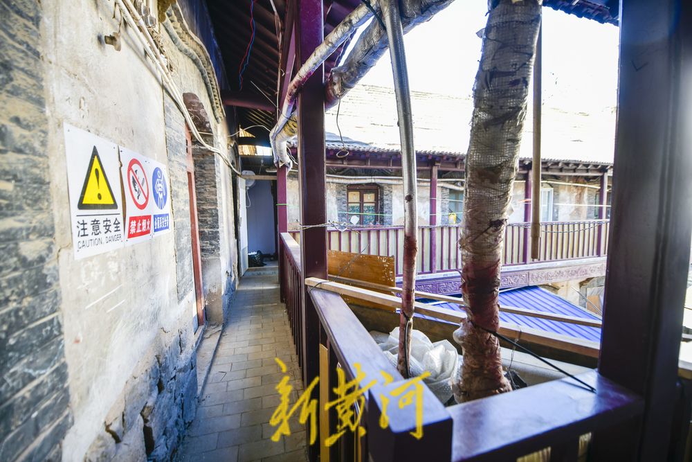 老商埠“阜成信西记”修缮，百年老宅加固换新装