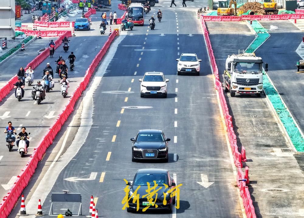 济南经一路西市场改造工程收尾，道路功能正逐步恢复