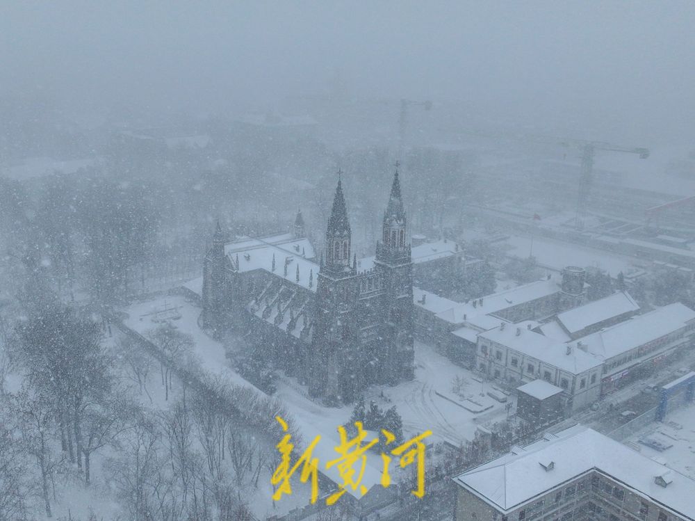 如诗如画！春雪绘就泉城梦幻雪景