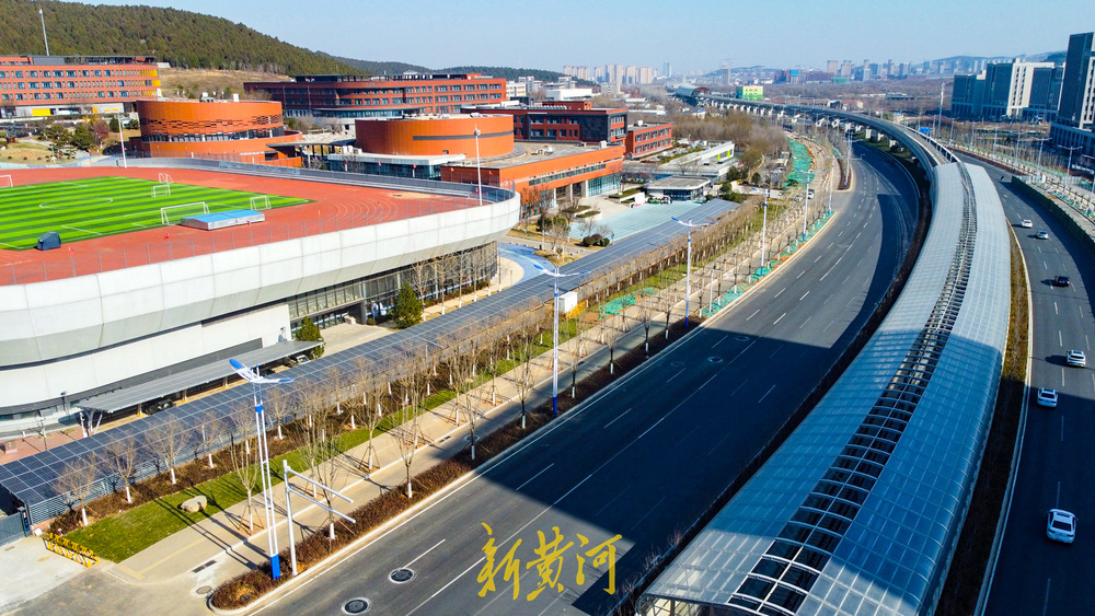 济南地铁8号线地下地上段完成衔接 经十东路将恢复双向12车道通行