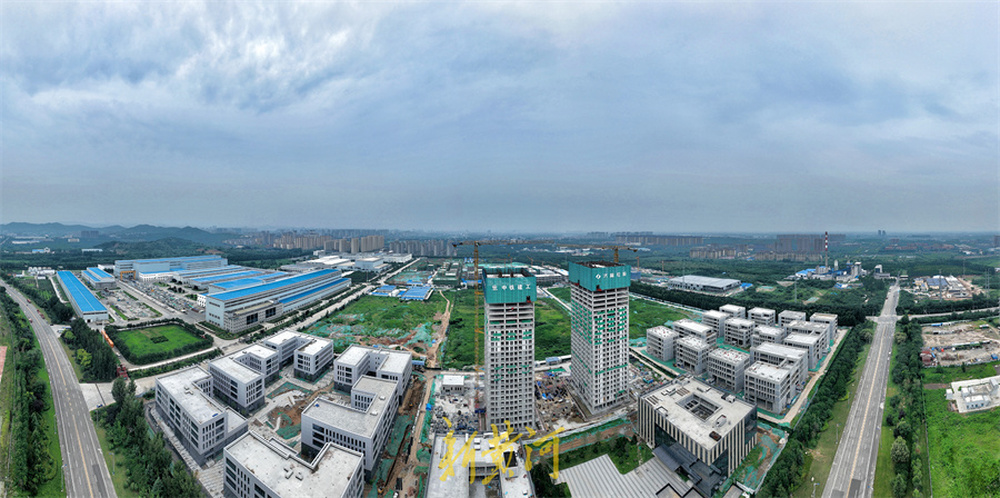 济南算谷产业园主体已封顶，2023年上半年有望投入使用