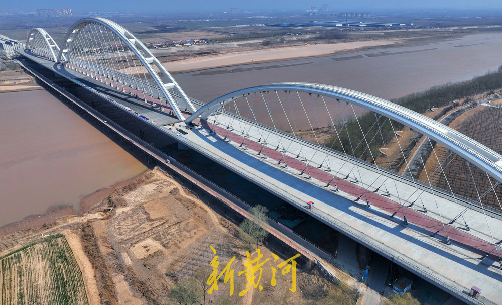 齐鲁黄河大桥全面复工预计今年底项目完工