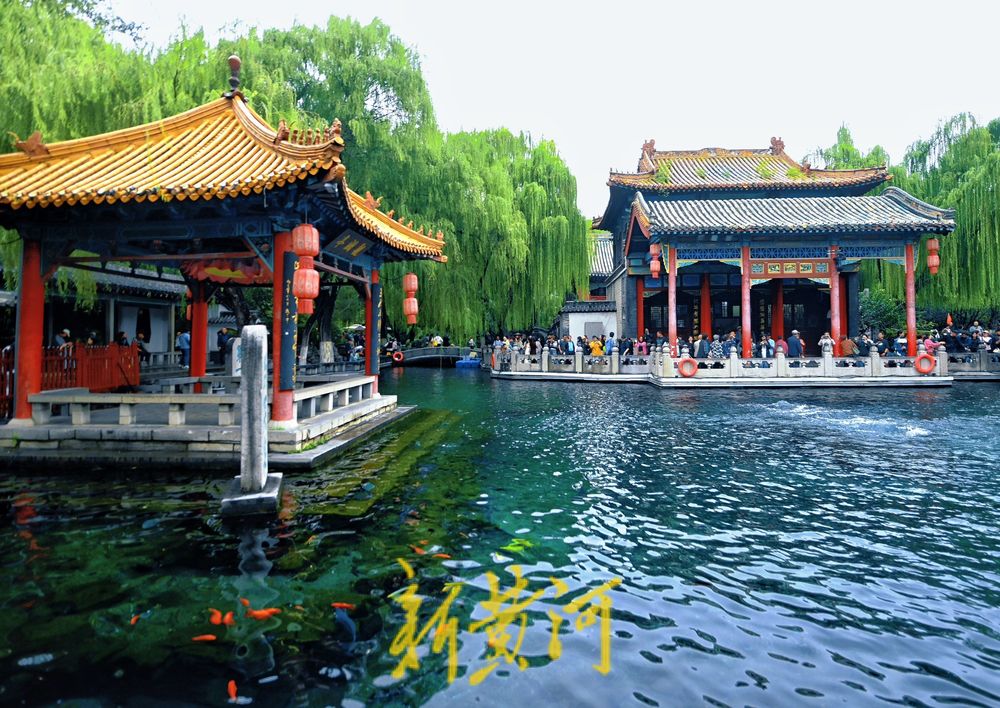 泉水撒欢 济南趵突泉水位连涨六天  