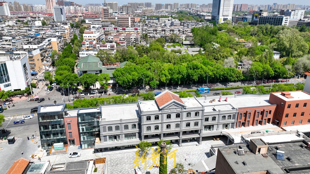 济南老国货商场旧址修缮露全貌，将招商引资再现繁华  