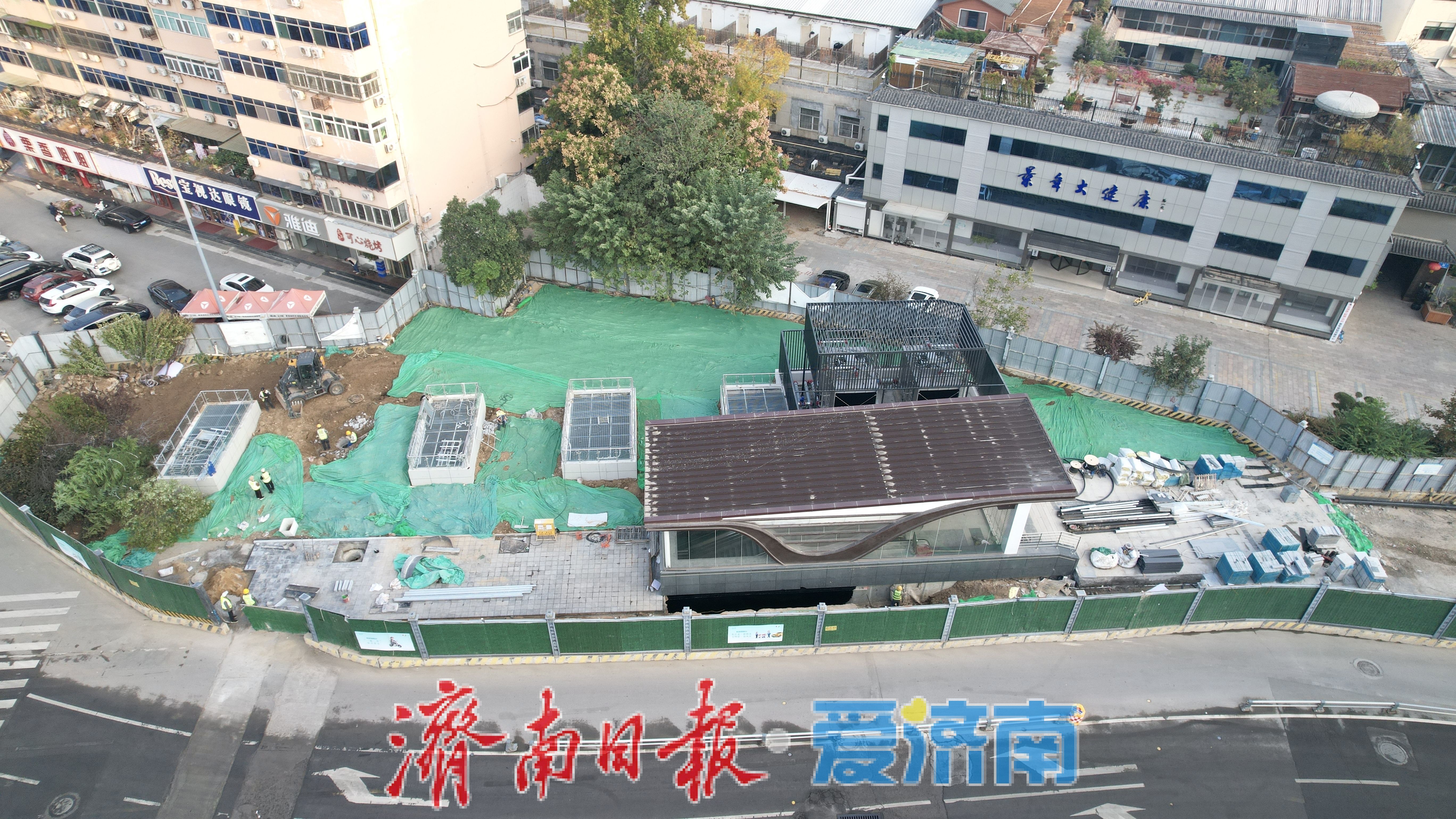 济南轨道交通北坦站建设有序推进，助力老城交通升级