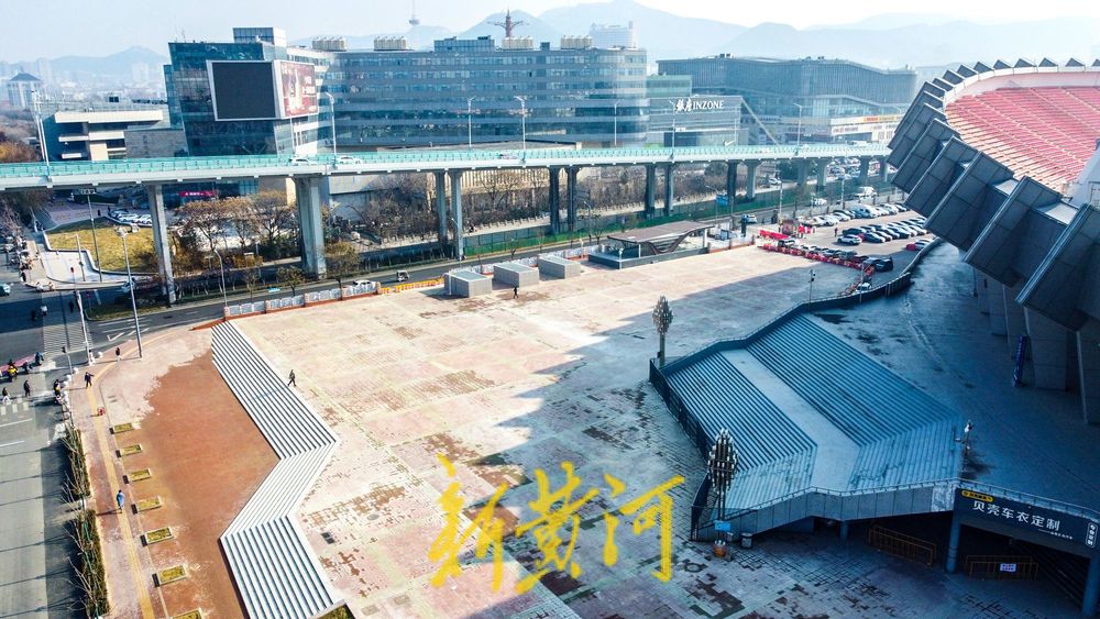 山东省体育中心周边环境“原貌”重现，停车场或将回归缓解停车压力
