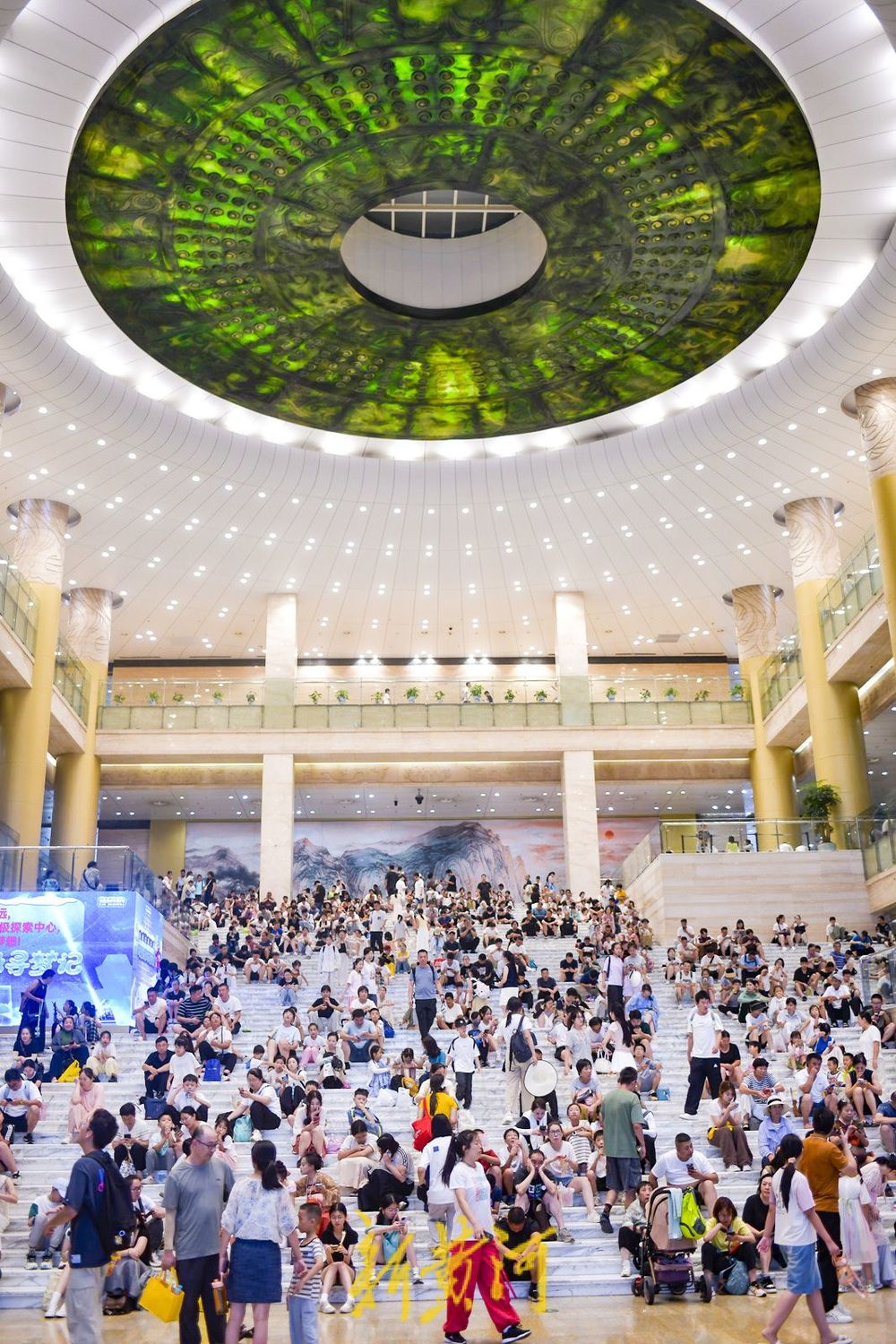 高温下的“文化纳凉” 山东博物馆吸引日均万人打卡