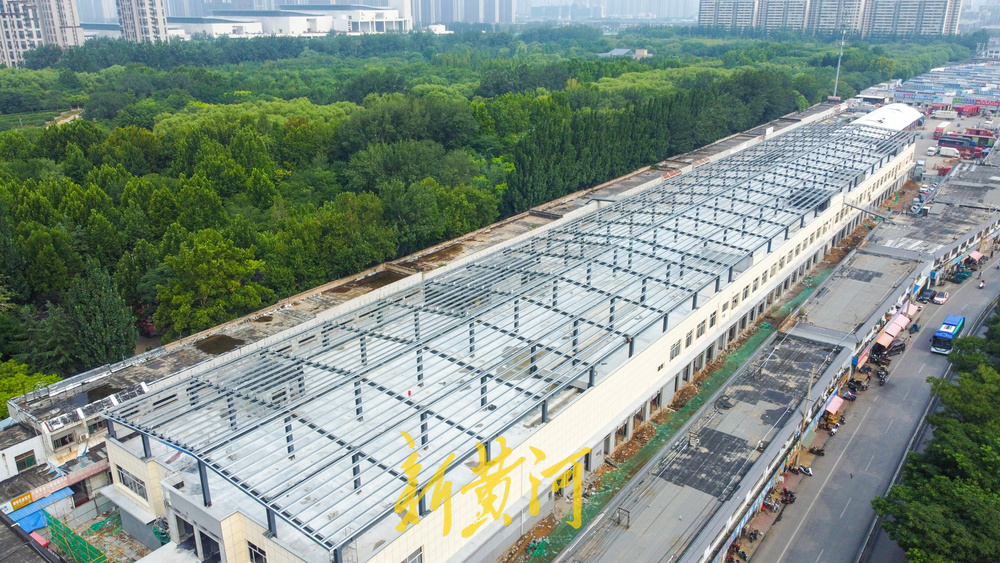 老屯市场又上新，改造升级二期工程计划年内投用 