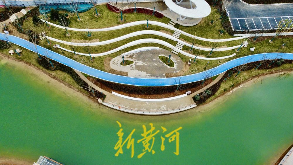 济南北湖片区“水清岸绿”生态廊道雏形已现