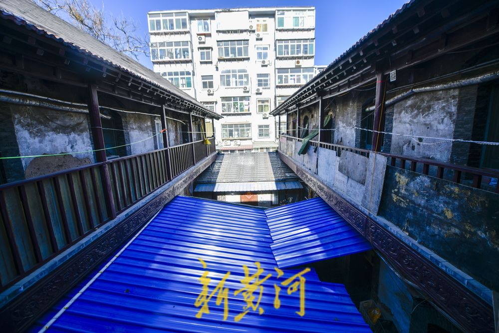 老商埠“阜成信西记”修缮，百年老宅加固换新装