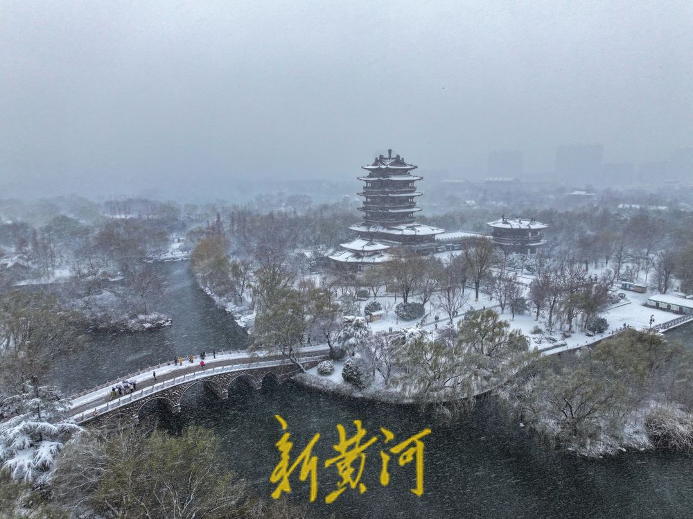 如诗如画！春雪绘就泉城梦幻雪景