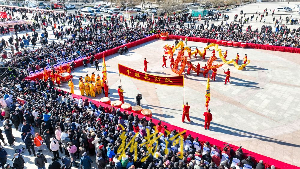 年俗文化节开幕 群龙舞动闹元宵