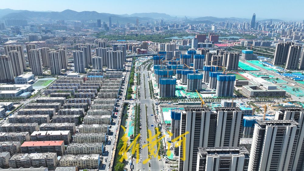 济南北湖核心区新增多条道路,片区交通路网进一步完善