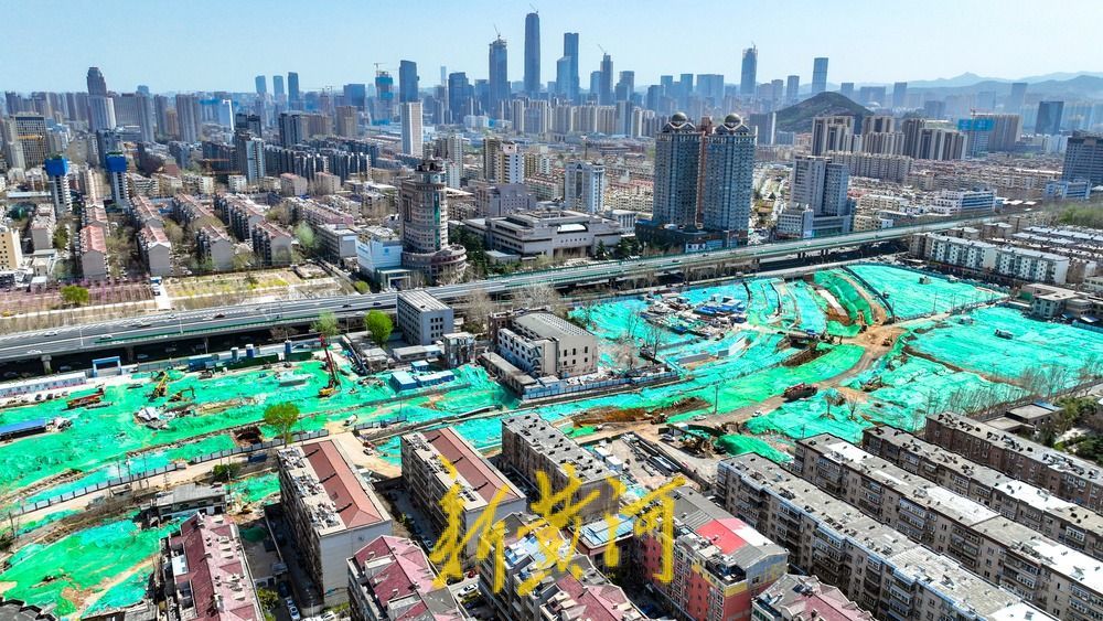 洪楼广场城市更新实施一周年 三地块同时建设新商业