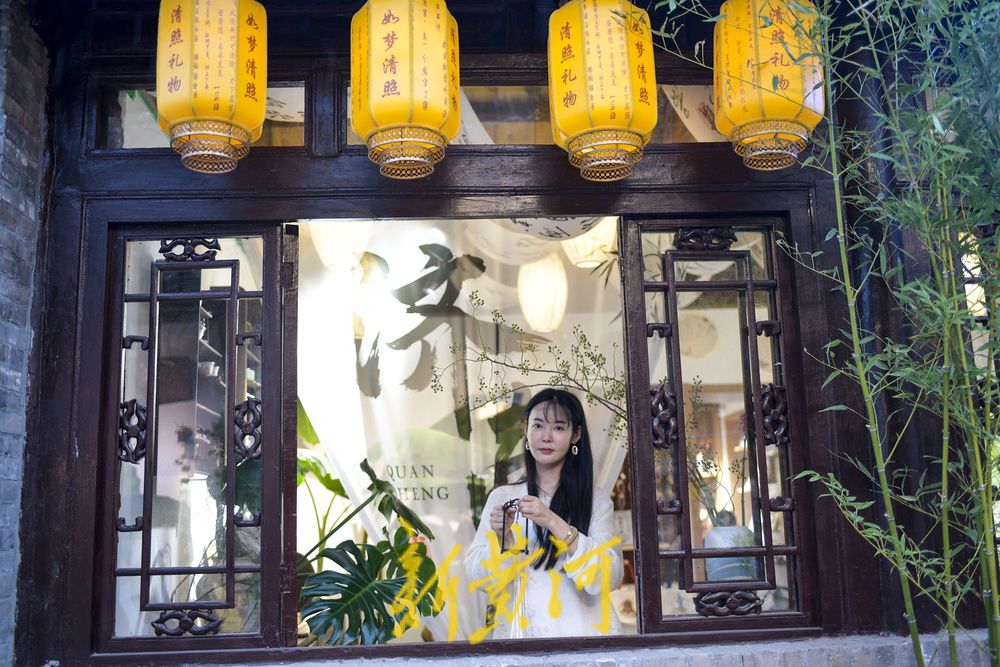 后宰门街商业上新，老院落变身泉城文化打卡点