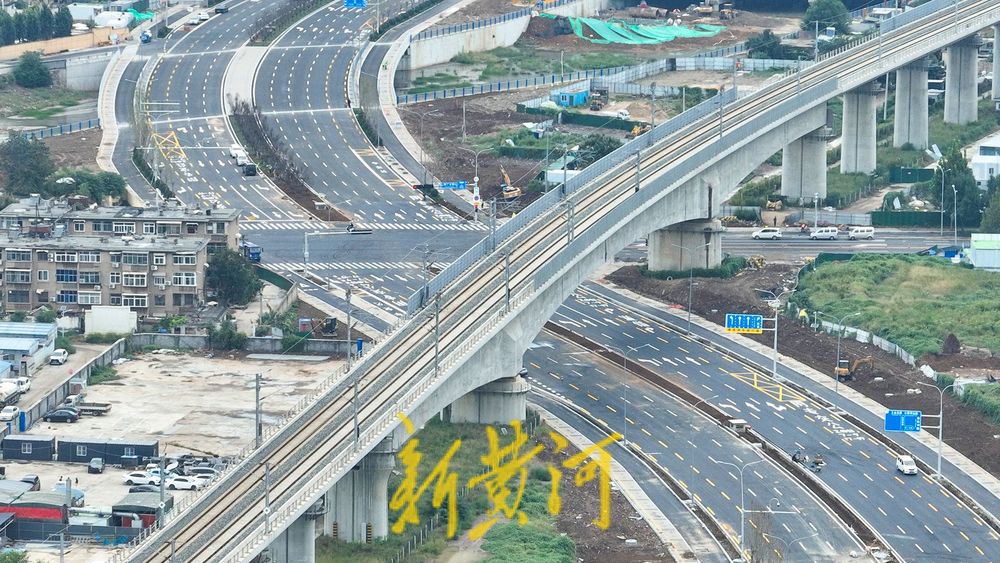 济南奥体西路北延全线“亮相”,距通车“一步之遥”