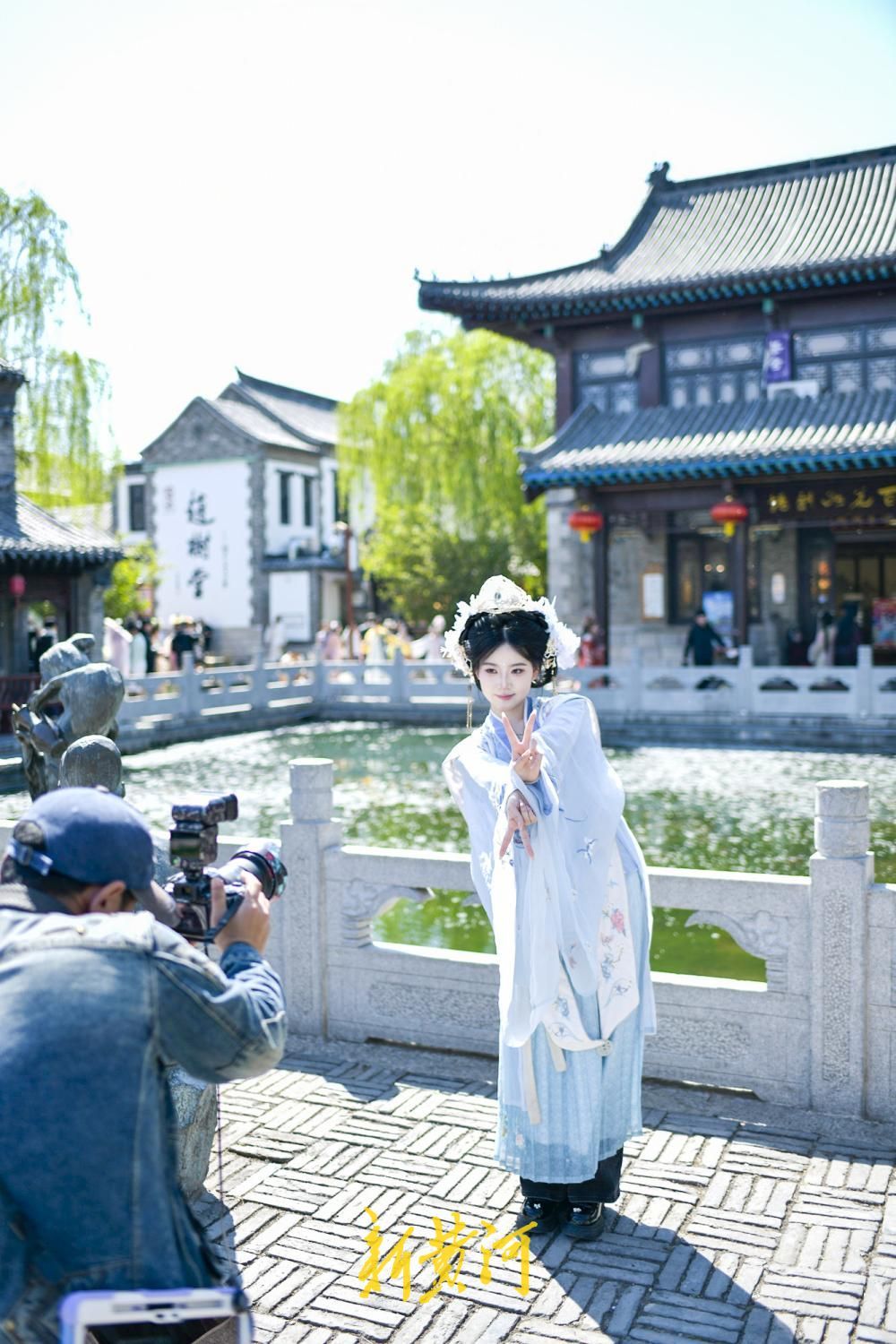 换季上新，明府城汉服游迎来清新国风