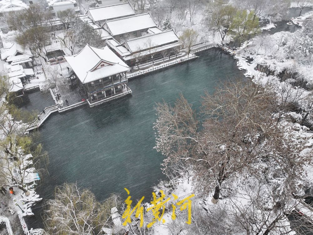 如诗如画！春雪绘就泉城梦幻雪景