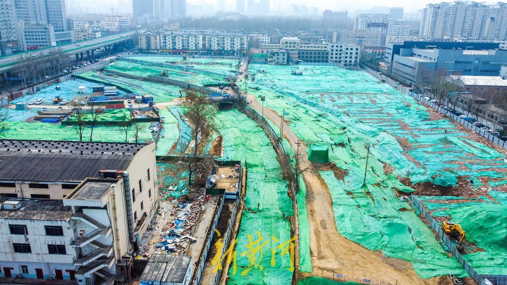 济南洪楼片区城市更新，全福河将打造为滨水公园 