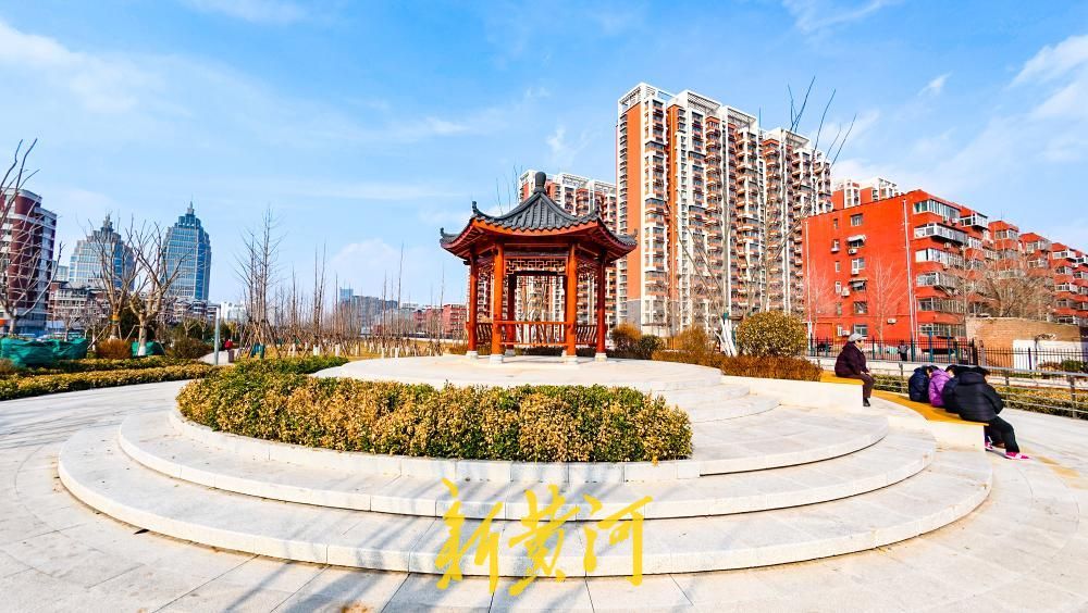 济南腊山河西路南延推进，新建景观带向市民开放