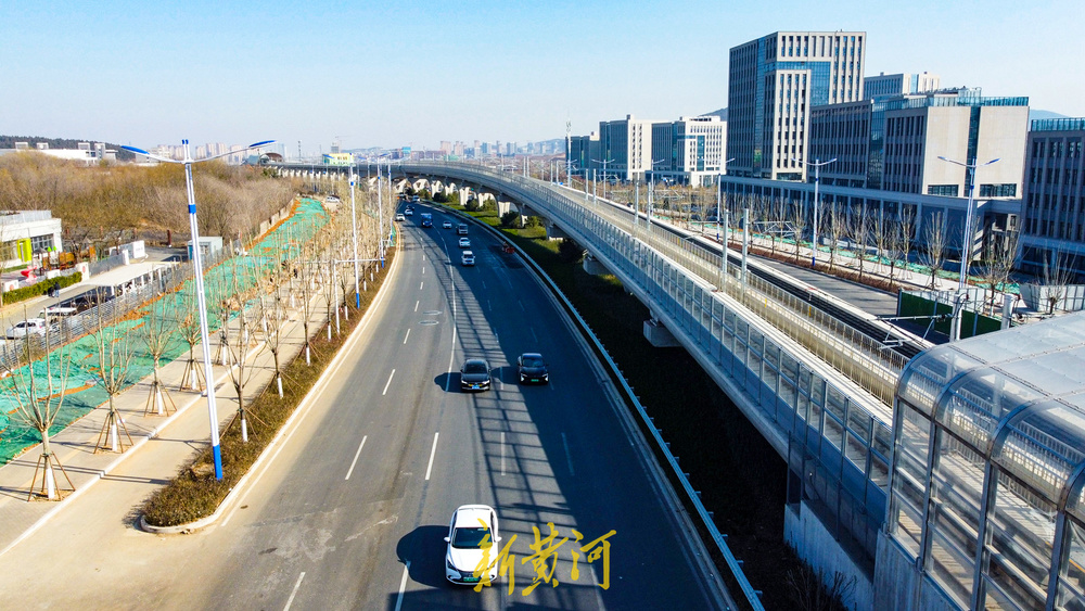 济南地铁8号线地下地上段完成衔接 经十东路将恢复双向12车道通行