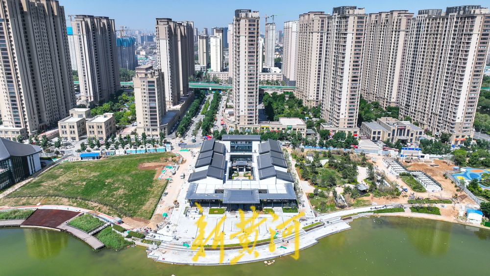 张养浩纪念馆揭面纱，仿古建筑临水而建
