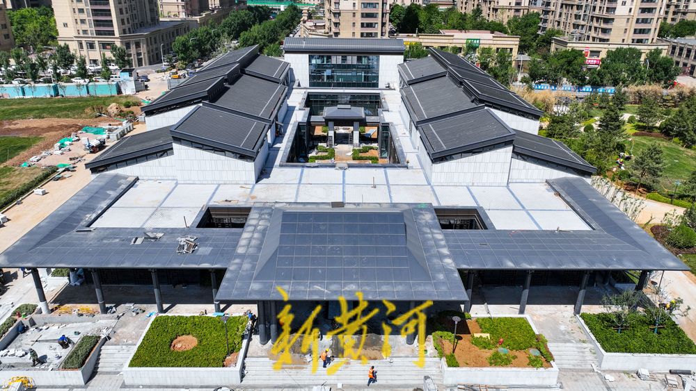 张养浩纪念馆揭面纱，仿古建筑临水而建