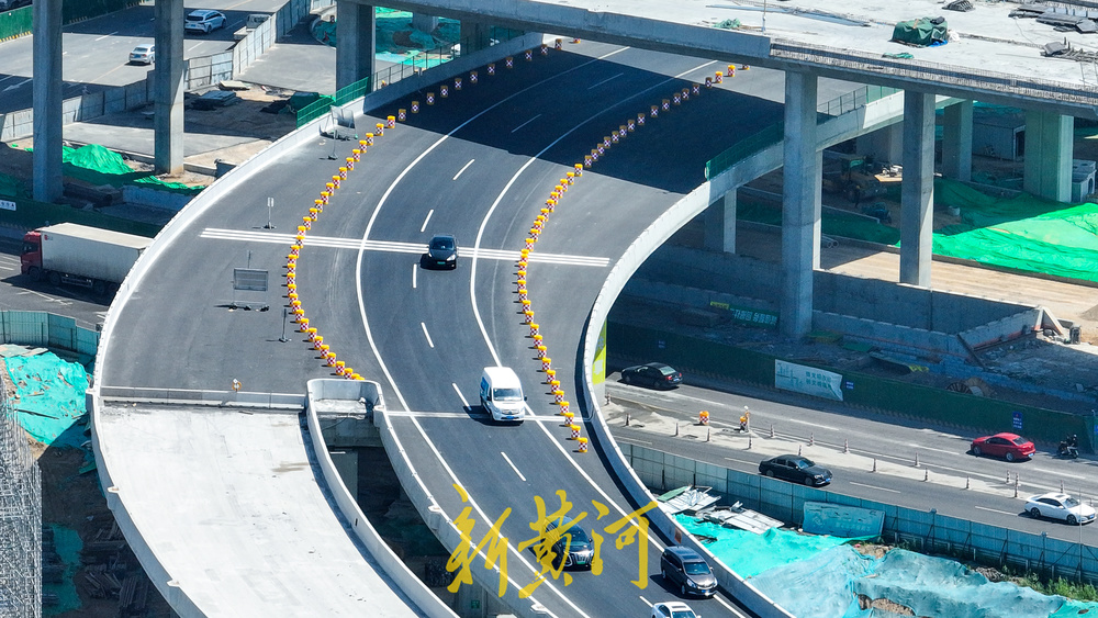 济南零点立交济广高速右幅封闭，新建匝道临时启用 